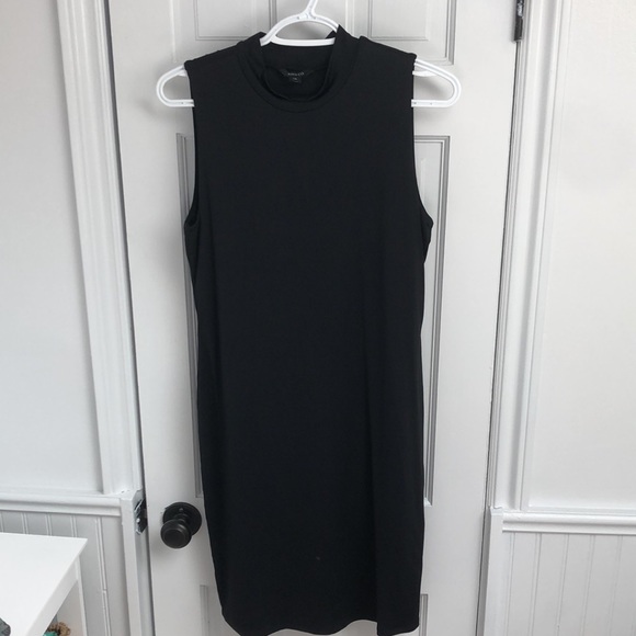 RW&CO Short Bodycon Sleeveless Mockneck Dress - Picture 4 of 7